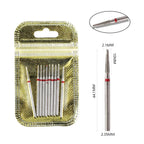 Diamond Drill Bit Set for Professional Nail Manicure