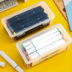 Transparent Stationery Storage Case