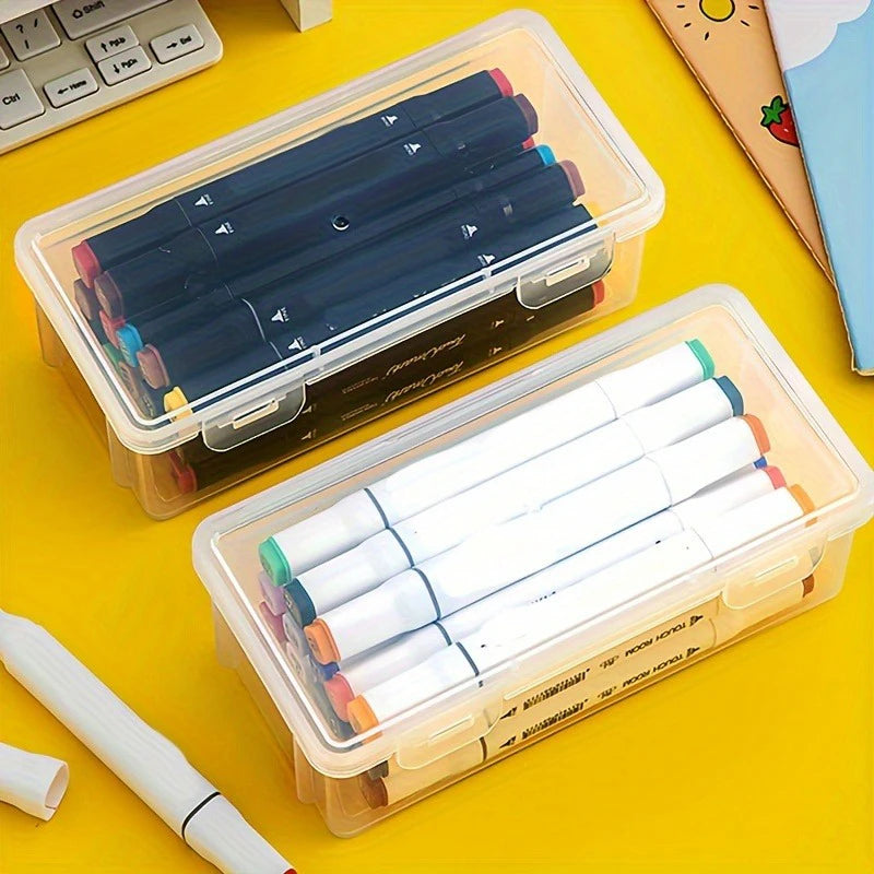 Transparent Stationery Storage Case
