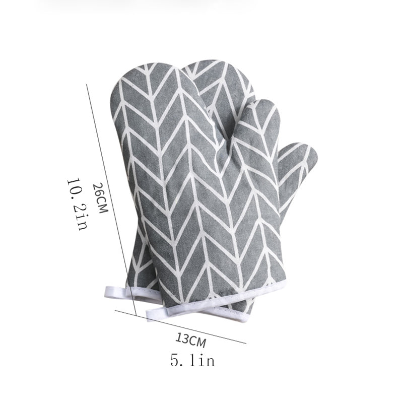 Heat-Resistant Kitchen Oven Gloves