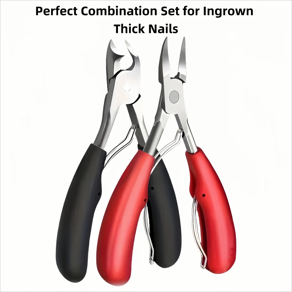 Heavy-Duty Stainless Steel Nail Trimmer for Thick Nails - 3