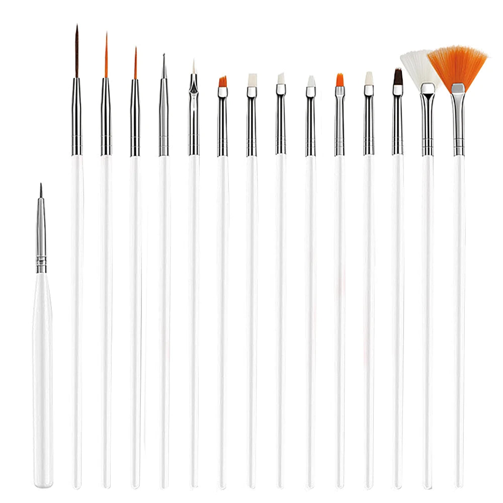 Professional Nail Art Brush Set for Manicure Design