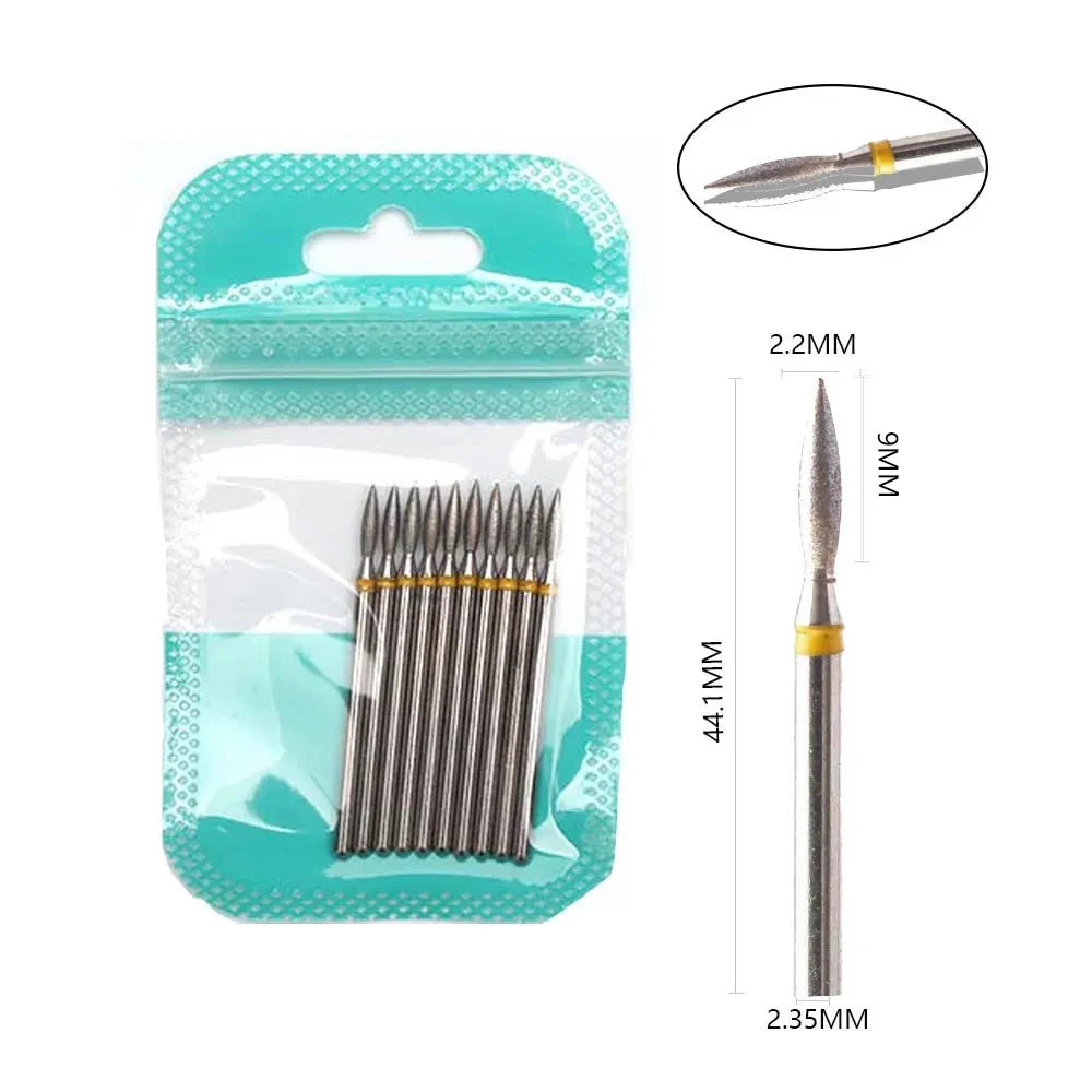 Diamond Drill Bit Set for Professional Nail Manicure - 63