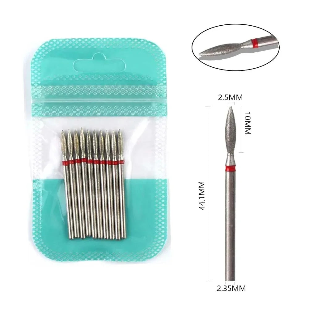 Diamond Drill Bit Set for Professional Nail Manicure - 23