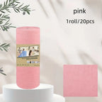 Reusable Washable Kitchen Cleaning Cloth Roll