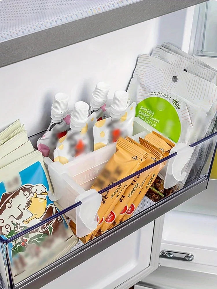 Adjustable Refrigerator Shelf Organizer Dividers