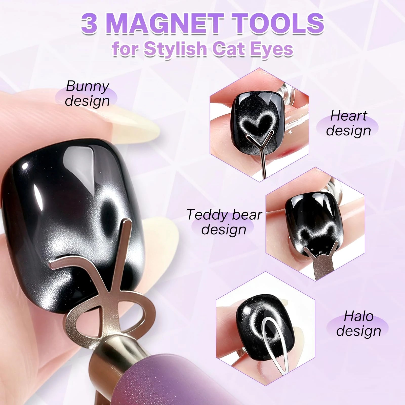Cat Eye Nail Art Magnetic Tool Set
