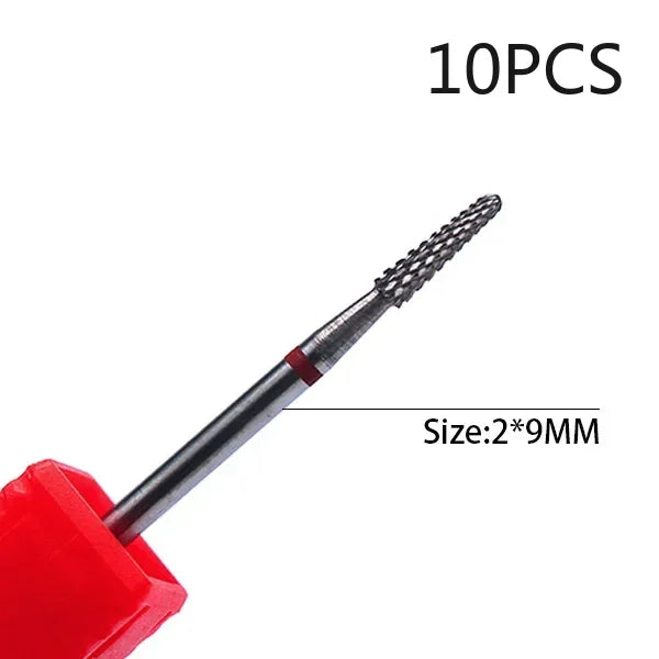 Professional Tungsten Carbide Nail Drill Bit Set - 61