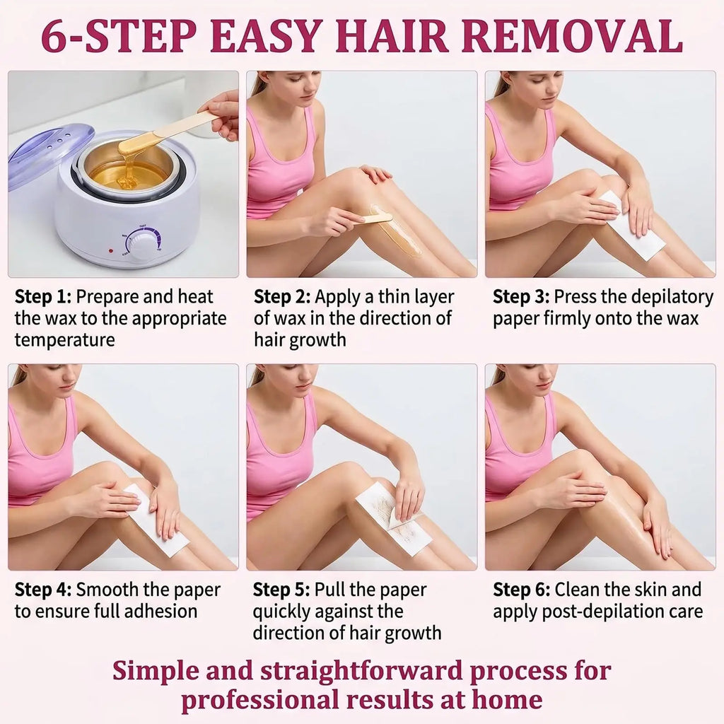 Professional Non-Woven Hair Removal Wax Strips