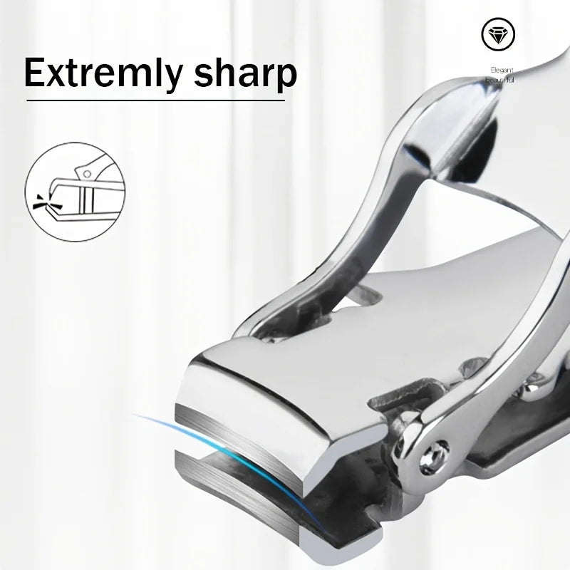 Ultra-Thin Foldable Stainless Steel Nail Clipper