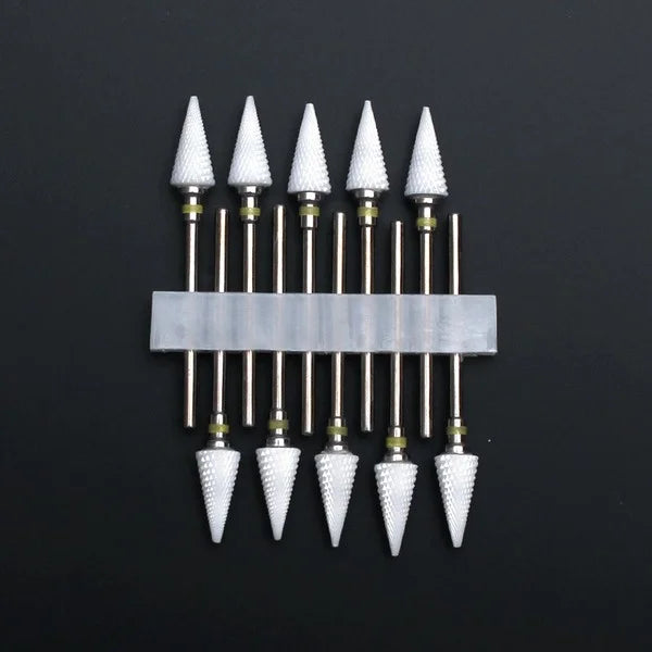 Ceramic Nail Drill Bit Set for Manicure and Pedicure