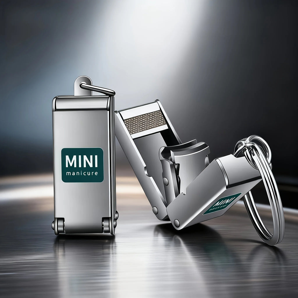 Compact Folding Nail Clippers for Travel and Daily Use