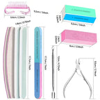 Professional Manicure and Pedicure Nail Care Kit