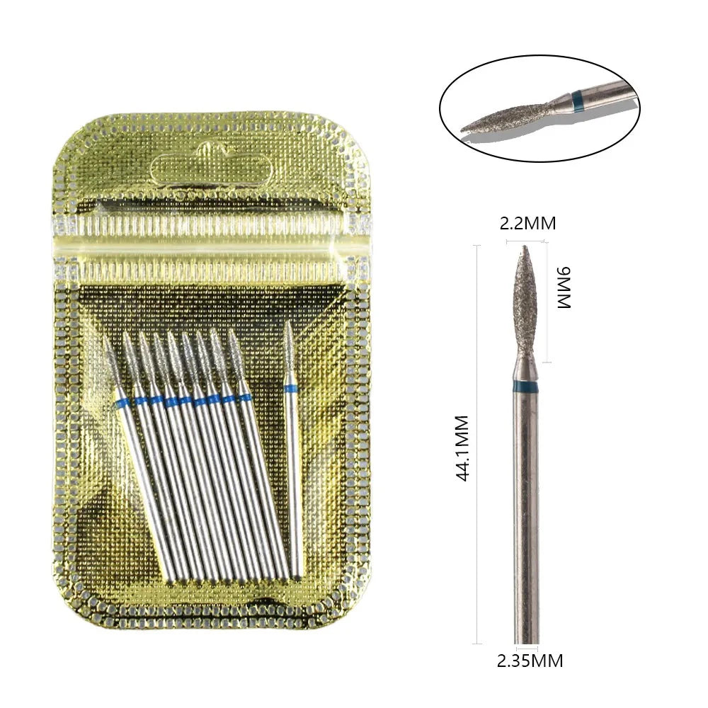 Diamond Drill Bit Set for Professional Nail Manicure