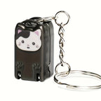 Foldable Kitten Keychain Nail Clipper