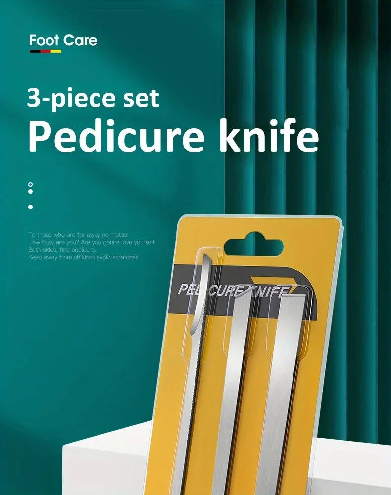 Professional Stainless Steel Pedicure Foot Care Set