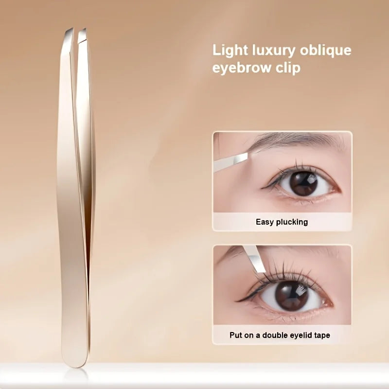 Professional Precision Beauty Tweezers for Grooming - 8