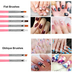 Professional Nail Art Brush and Dotting Tool Kit