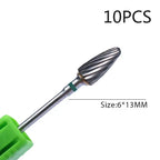 Professional Tungsten Carbide Nail Drill Bit Set