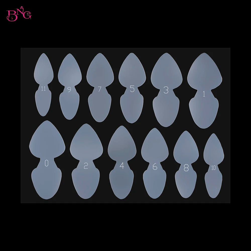 Reusable Silicone French Nail Manicure Forms - 17