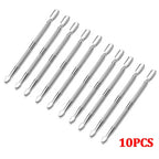 Professional Stainless Steel Cuticle Pusher and Gel Polish Remover