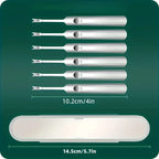 Professional Stainless Steel U-Shaped Cuticle Pusher