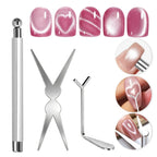 Professional Cat Eye Nail Art Magnet Set