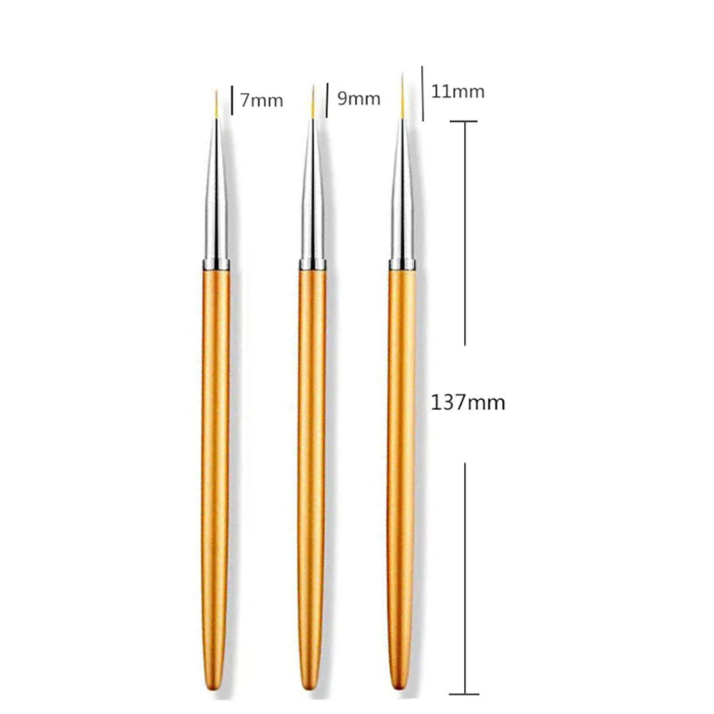 Professional Nail Art Liner Brush Set