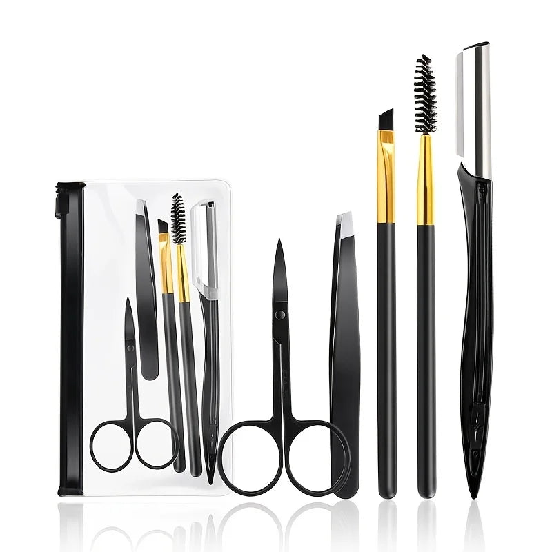 Professional Eyebrow Grooming and Facial Hair Trimmer Set - 17