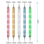 Professional Nail Art Brush and Dotting Tool Kit
