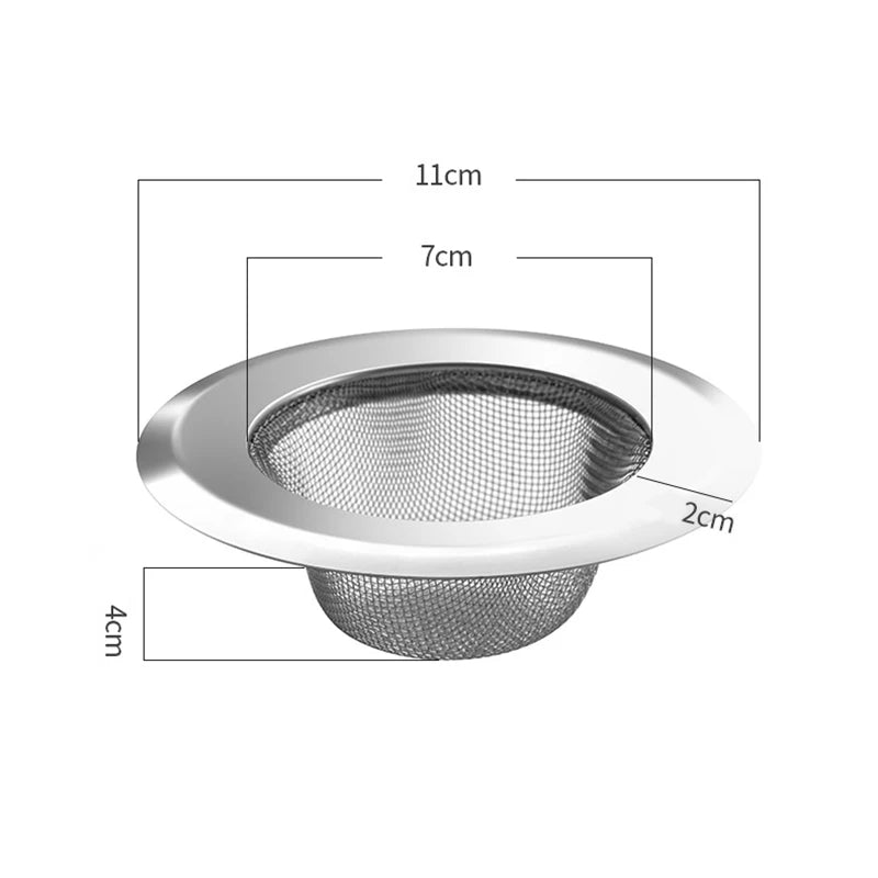 Stainless Steel Kitchen Sink Drain Strainer - 9