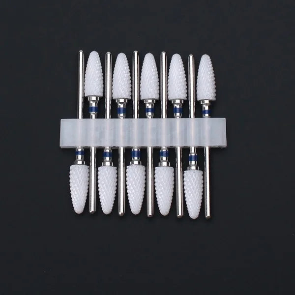 Ceramic Nail Drill Bit Set for Manicure and Pedicure
