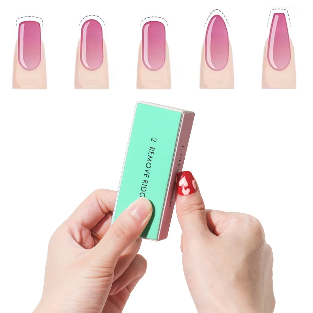 4-Way Professional Nail Buffer Block - 11
