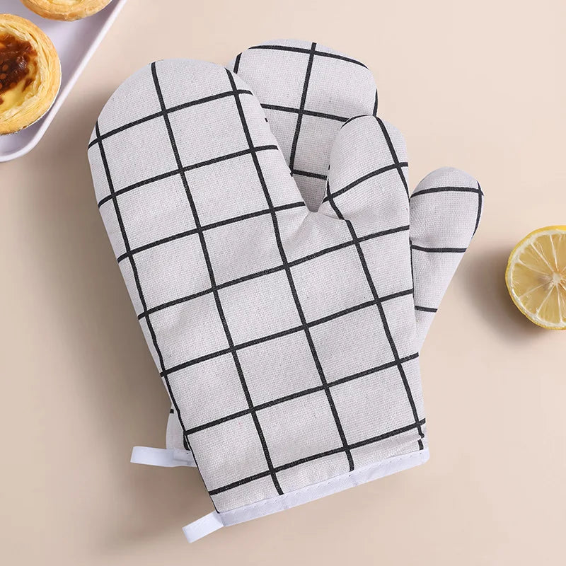 Heat-Resistant Kitchen Oven Gloves - 19