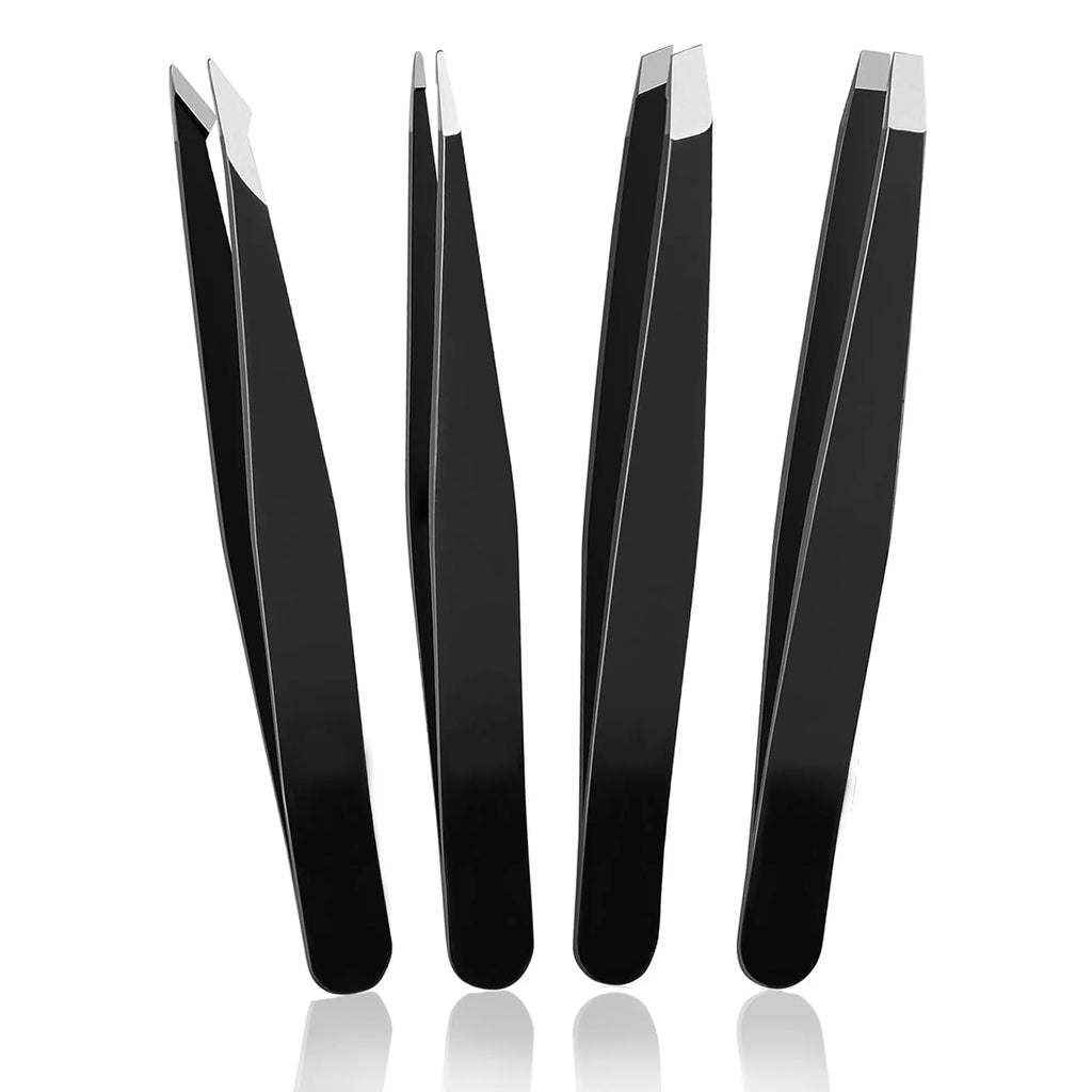 Precision Stainless Steel Tweezer Set for Grooming