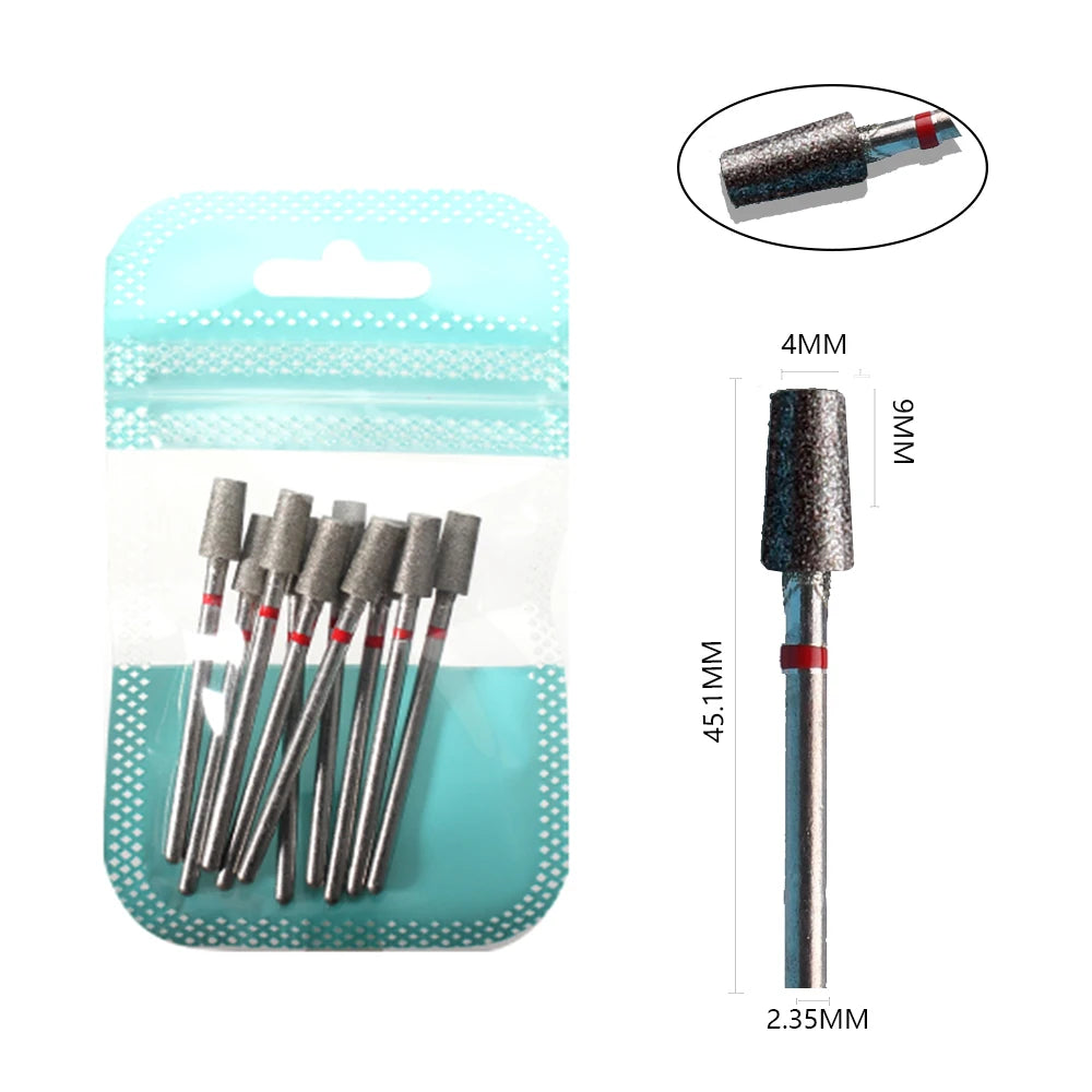 Diamond Drill Bit Set for Professional Nail Manicure