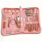 Professional Gradient Stainless Steel Manicure Grooming Kit