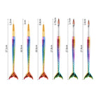 Mermaid Professional Nail Art Brush Set for Manicure Design