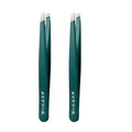 Precision Slanted Tip Tweezers for Hair Removal
