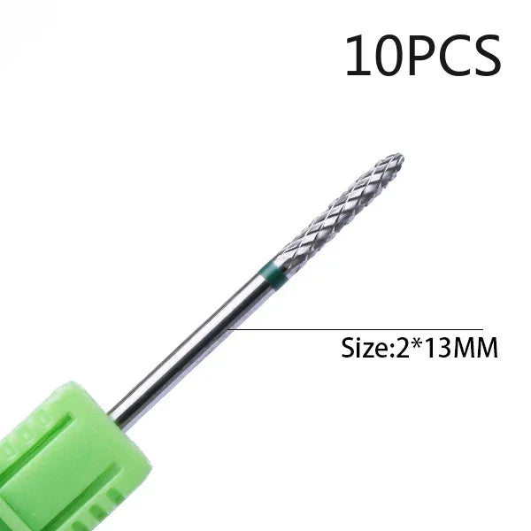 Professional Tungsten Carbide Nail Drill Bit Set