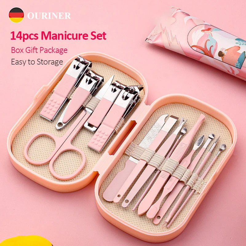 Professional Manicure and Pedicure Grooming Kit - 2