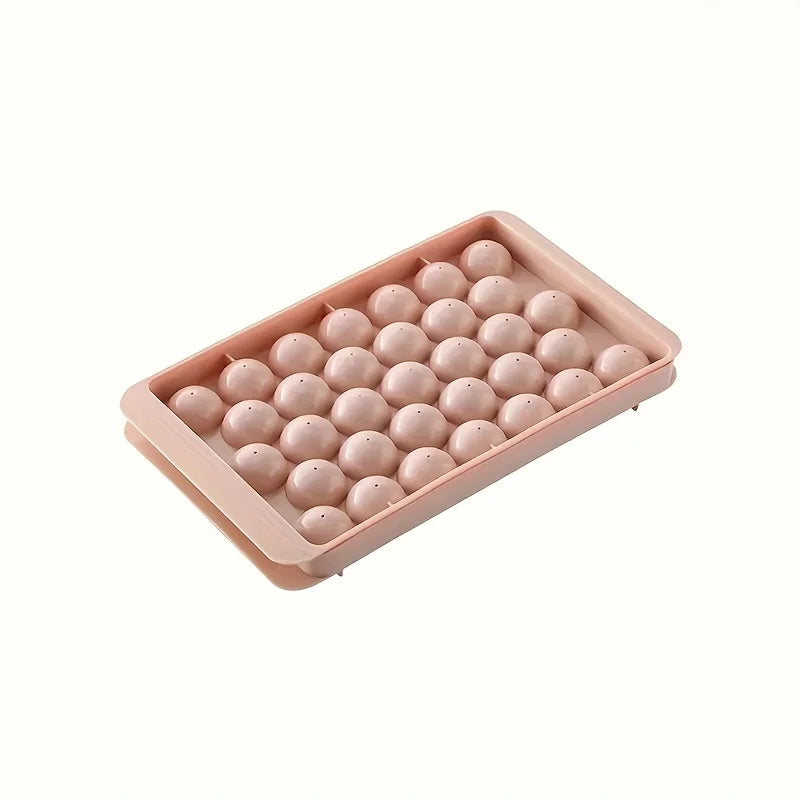Round Ice Ball Maker Tray for Cocktails