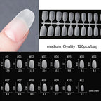 Matte Soft Gel Press-On Nail Tips
