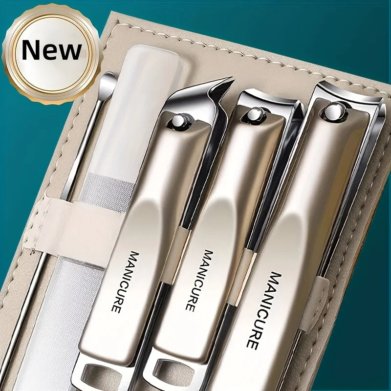 Professional Stainless Steel Manicure and Pedicure Grooming Kit