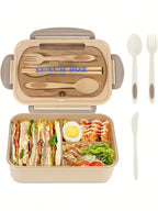 Leakproof 4-Compartment Bento Lunch Box