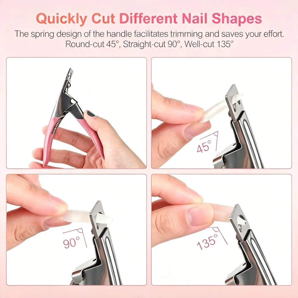 Professional Manicure and Cat Eye Nail Art Kit - 5