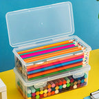 Transparent Stationery Storage Case