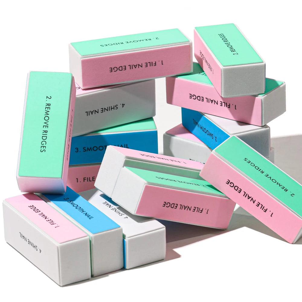 4-Way Professional Nail Buffer Block - 6