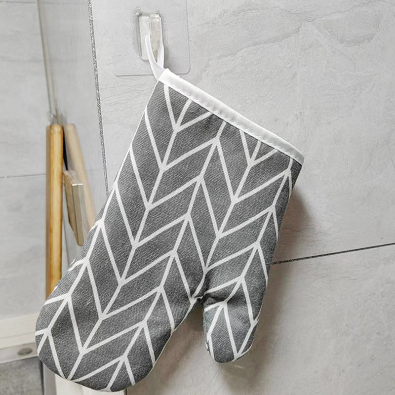 Heat-Resistant Kitchen Oven Gloves - 14