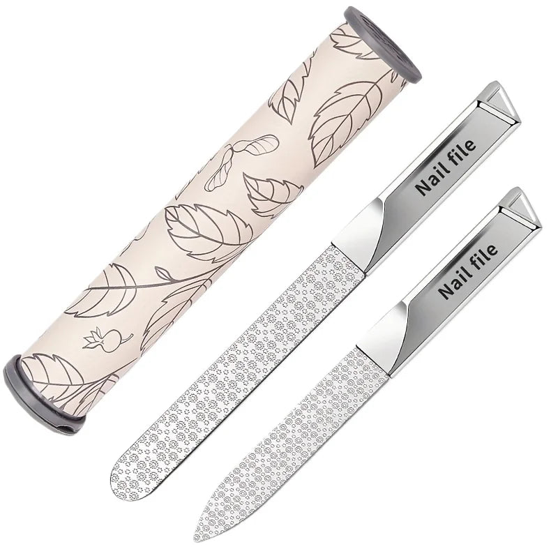 Professional Stainless Steel Manicure Nail File